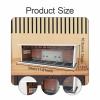 1/64 Scale Model Car Display Case - DIY Assembly Garage Diorama with Dustproof Acrylic Cover for Toy Car Storage and Decoration- Style a view 2