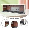 1/64 Scale Model Car Display Case - DIY Assembly Garage Diorama with Dustproof Acrylic Cover for Toy Car Storage and Decoration- Style a view 4