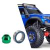 Aluminum Bearing Adapter Replacement for Slash 4x4 RC Car, Wear Resistant Rustproof Central Friction Part Component- Green view 3