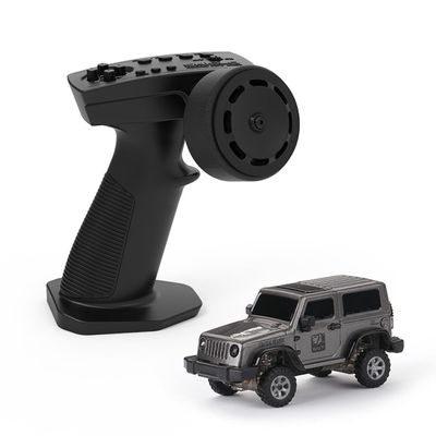 1/64 Scale Mini RC Crawler, 2.4G 4WD Full Proportional Remote Control Climbing Car Model, Electric Off-Road Vehicle Toy Gift for Adult