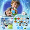 150PCS Magnetic Blocks-Magnetic Building Blocks Magnet Toys Set Stacking Snow Mountain World with Magnet Construction Toys STEM Sensory Gift for Kids Toddlers Boys & Girls Birthday Gifts Ages 3+ view 2