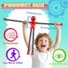 16PCS Suction Cup Robot Toy, Transformable Telescopic Pop Tubes Sensory Toy for Kids Adults, Funny Robot Action Figure Bendable Fidget Toy Gift Birthday Party Favors Christmas view 2