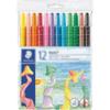 58GXCAAMOT Drawing pens 12 Colours Gel Crayons for Toddlers, Twistable Crayons Set for Kids Children Colouring, Crayon-Pastel, Ideal for Paper Colour pens (12) view 1