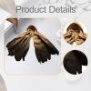 1:12 Scale Action Figure Clothes Cape Unisex Trendy Dress up Mini Fashion Fabric Doll Costume Miniature Clothing for 6 Inch Figures- Desert Yellow view 4