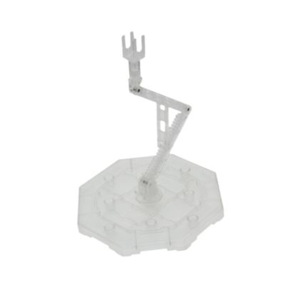 Action Figure Stand Adjustable Model Support Base for 1/100 Scale Figures Stable Sturdy Easy Assembly Display Stand- Clear