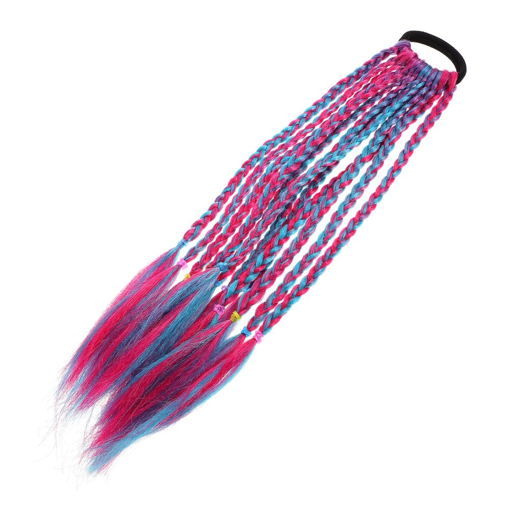 BESPORTBLE Easy Wear Wig Braids Braids Headwear for Boys and Girls Headdress Hair Ponytail Accessory Wig Decor Party Favor