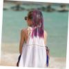 BESPORTBLE Easy Wear Wig Braids Braids Headwear for Boys and Girls Headdress Hair Ponytail Accessory Wig Decor Party Favor view 3