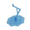 Action Figure Stand Adjustable Model Support Base for 1/100 Scale Figures Stable Sturdy Easy Assembly Display Stand- Blue view 1