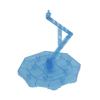 Action Figure Stand Adjustable Model Support Base for 1/100 Scale Figures Stable Sturdy Easy Assembly Display Stand- Blue view 2
