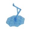 Action Figure Stand Adjustable Model Support Base for 1/100 Scale Figures Stable Sturdy Easy Assembly Display Stand- Blue view 4
