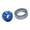 Aluminum Bearing Adapter for RC Car, Wear Resistant Rustproof Central Friction Part, Precision Sealed Bearing for Slash 4x4 Upgrade- Blue view 2