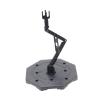 Action Figure Stand Adjustable Model Support Base for 1/100 Scale Figures Sturdy Lightweight Easy Assembly- Black view 3