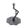 Action Figure Stand Adjustable Model Support Base for 1/100 Scale Figures Sturdy Lightweight Easy Assembly- Black view 4