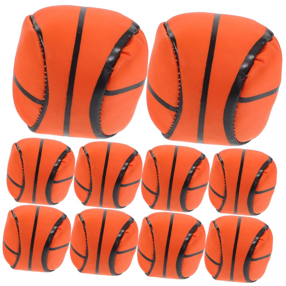 DECOMELODY 12Pcs PU Leather Sandbag Durable Beanbag Juggling Balls for Parties Competitions Fun Great Party Favor