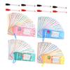 Artibetter 4Sets Math Flash Cards for Addition Subtraction Multiplication Division Cards with Markers Rings Interactive Learning Tools for Travel School Party Games view 1