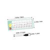 Artibetter 4Sets Math Flash Cards for Addition Subtraction Multiplication Division Cards with Markers Rings Interactive Learning Tools for Travel School Party Games view 2
