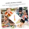 ERINGOGO DIY Foam Finger Rockets Toy Set for Boys and Girls 3 Pcs Rocket Launcher Outdoor Activity for Children Enjoy Fun Science Learning Random Color view 3
