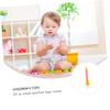 ERINGOGO DIY Foam Finger Rockets Toy Set for Boys and Girls 3 Pcs Rocket Launcher Outdoor Activity for Children Enjoy Fun Science Learning Random Color view 4