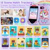 Kids Smart Phone for Girls, Touchscreen, 64GB Card Birthday Gifts for Girls Age 3, 4, 5, 6, 7, 8, 10 Year Old, Toddler Educational Learning Toys Phone with Dual Camera, Game, Music Player view 2