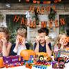 202PPCS Halloween Party Favors,Stationery Set Goodie Bags Stuffers for Kids School Classroom Prizes Trick or Treat Gifts Bags Fillers include Pencils,Erasers,Rulers,Halloween Stickers,Stamper,Notepads view 3