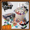 202PPCS Halloween Party Favors,Stationery Set Goodie Bags Stuffers for Kids School Classroom Prizes Trick or Treat Gifts Bags Fillers include Pencils,Erasers,Rulers,Halloween Stickers,Stamper,Notepads view 4