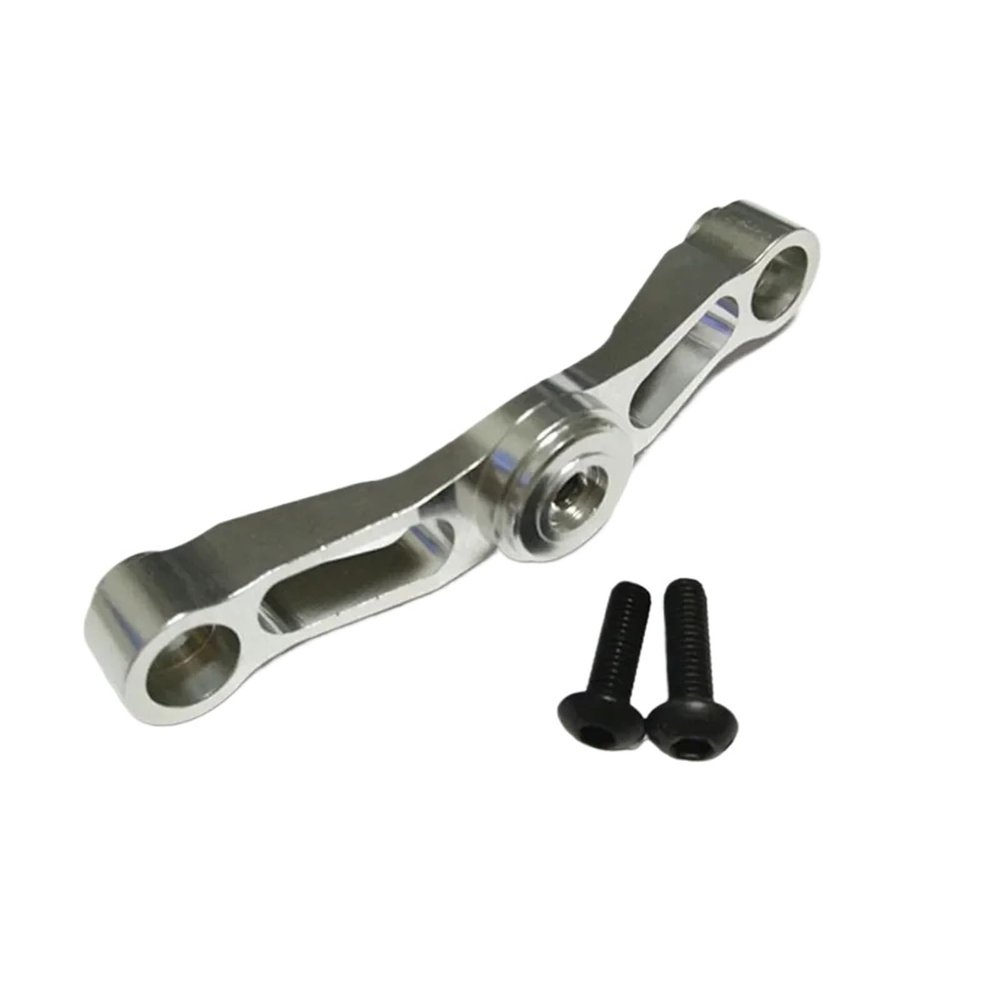 1pcs Aluminum Steering Post Holder for 1/10 for Trax-xas REVO E-REVO 2.0 for Summit for Slayer Pro 5343X(Silver)