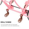 SUPVOX Two-Seater Doll Bike Accessories Miniature Toy Bicycle Model with Pedals for Kids Indoor Outdoor Play and Desktop Decoration view 3