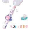 Elastic Bubble Fog Wand,Bubble Makers Machine Elastic Bubble Fog,Colorful Bubble Makers,Interactive Bubble Wands Toys,Rechargeable Bubble Wand with Lights for Party,Summer Outdoor Games view 1