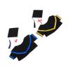 KOMBIUDA 2 Sets Replaceable Cap Collar for Soft Costume for Graduation Season Party Props view 1