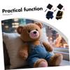 KOMBIUDA 2 Sets Replaceable Cap Collar for Soft Costume for Graduation Season Party Props view 3