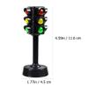Garneck 12Pcs Kids Traffic Light Toy Simulation Mini Traffic Signal Light Lamp Models for Early Education - Street Construction Signs Playset for Child Toddler view 2