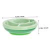 Abaodam 2 Pcs Insulated Suction Bowls for Boy Girl Divided Feeding Bowls Non Slip Design for Home Outdoor Travel view 2