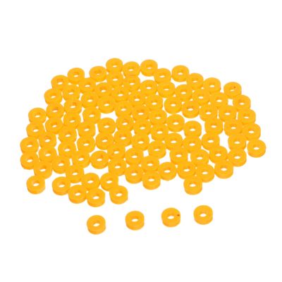 NUOBESTY 100pcs Plastic Shaft Sleeves for DIY Science Projects Durable Axle Bushings for Model Cars Toy Vehicles Smooth Transmission Inserts for Easy Assembly