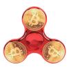 Cffuvros Metal Fidget Rotate for Adults, Stainless Steel Infinity Gear Fidget Toy, Gyro ABS Electroplating Sensory Rotate for Stress Relief Smooth Rotation (Red) view 1