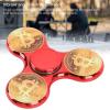 Cffuvros Metal Fidget Rotate for Adults, Stainless Steel Infinity Gear Fidget Toy, Gyro ABS Electroplating Sensory Rotate for Stress Relief Smooth Rotation (Red) view 3