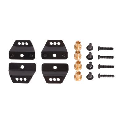 Compatible with 1/12 MN168 MN82 LC79 MN78 99sV2 RC Car Metal Upgrade Accessories Parts Shock Absorber Bracket(Black)