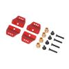 Compatible with 1/12 MN168 MN82 LC79 MN78 99sV2 RC Car Metal Upgrade Accessories Parts Shock Absorber Bracket(Black) view 2