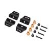 Compatible with 1/12 MN168 MN82 LC79 MN78 99sV2 RC Car Metal Upgrade Accessories Parts Shock Absorber Bracket(Black) view 3