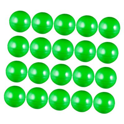 IMIKEYA 20pcs Openable Raffle Balls Colorful Plastic Capsules for Party Games Vending Machines Classroom Activities Interactive Entertainment Game Balls for Team Building