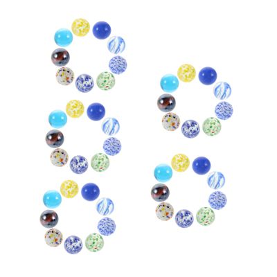 UPKOCH 50pcs Colorful Glass Marbles Bulk DIY Crafting Marble Games and Home Decoration for Adults for Imaginative Play and Creative Decor