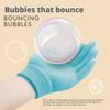 Elastic Bubble Fog Wand,Bubble Makers Machine Elastic Bubble Fog,Colorful Bubble Makers,Interactive Bubble Wands Toys,Rechargeable Bubble Wand with Lights for Party,Summer Outdoor Games view 3