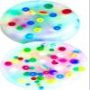 2pc Premium Rainbow Picky Pad Fidget Toy Limited Edition Love Picking Handmade Reusable Beads Craft DIY Friendship Bracelet Sensory Toy for ADD ADHD OCD Autism Skin Picking Hair Pulling Party Favor Relax Anxiety (Rainbow) view 1