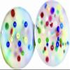 2pc Premium Rainbow Picky Pad Fidget Toy Limited Edition Love Picking Handmade Reusable Beads Craft DIY Friendship Bracelet Sensory Toy for ADD ADHD OCD Autism Skin Picking Hair Pulling Party Favor Relax Anxiety (Rainbow) view 2