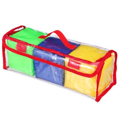 Abaodam 6pcs Dice Pockets for Classroom Educational Photo Cubes Pocket Dice for Party and Games
