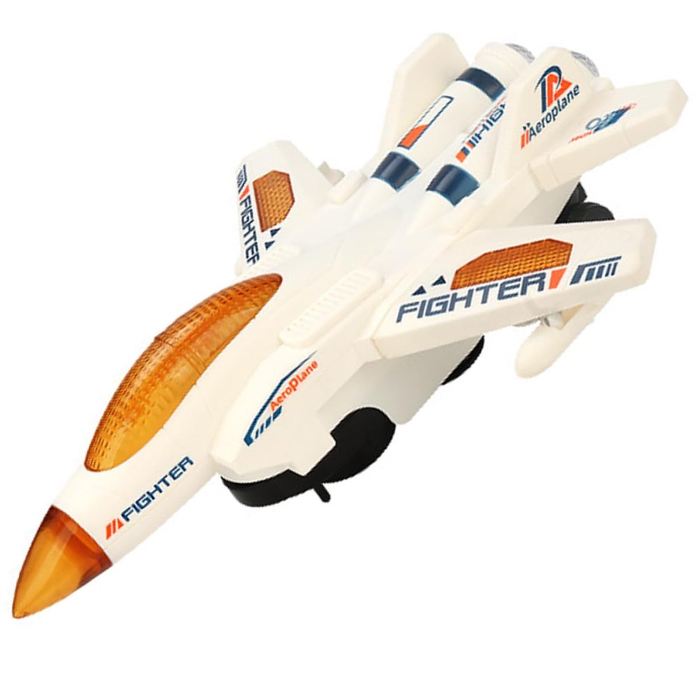 Garneck Inertia Powered Airplane with Fun Lights and Sounds Musical Airplane for Lightweight and Playtime Activities