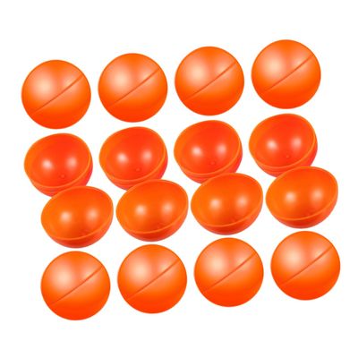 Cabilock 20pcs Pong Balls for Party Game Balls Hollowed Raffle Drawing Spheres for Bingo Games for Group Activities