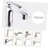 BESPORTBLE Summer Cartoon Faucet Extender for Boy Girl Tap Extension Device with Fun Design Easy Installation and Water-Saving Feature Shark view 4