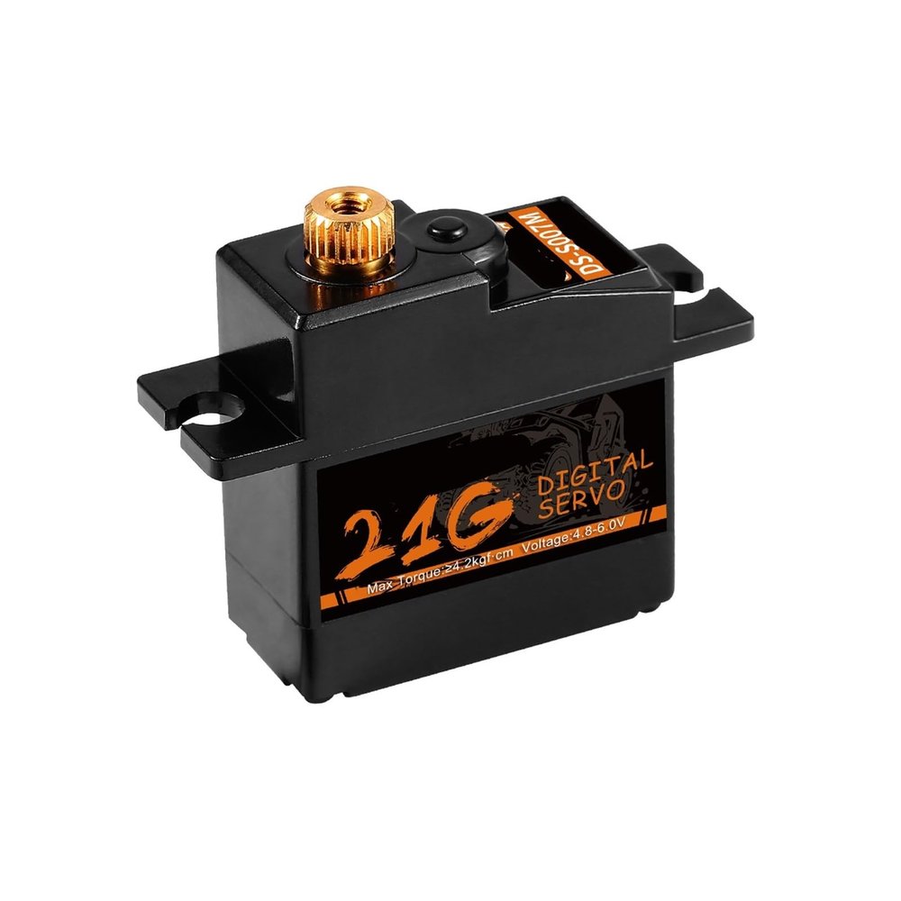 17g 25g 2kg 6kg 9kg 15KG Digital Metal Gear Waterproof Servo Suitable for 1/8 1/10(21g Servo)
