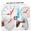 Happyyami Hour Telling Clock Model Boys and Girls Educational Toy Teaching Props Clock Toys Learning Aids view 3