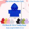 FAHOXUMR Personalized Teddy Bear Clothes with Photo Text, Custom Stuffed Animal Clothes Fit 8-16inch Stuffed Bear Clothing, Personalized Doll Clothing Make Your Own Plush Doll Shirt view 4